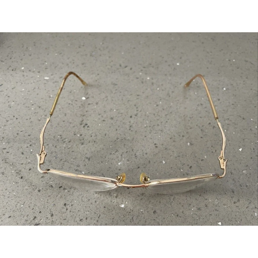 Lauren Hutton Eyeglasses Frames ONLY L065 Shell Flex Hinge 49-19-130 half rim